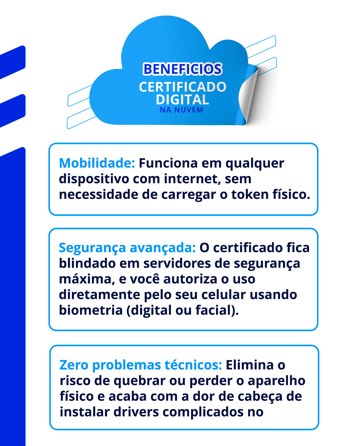 Benefícios do Certificado Digital em Nuvem